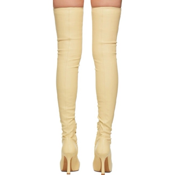 Bottega Veneta Wave 105mm Platform Stretch Over-the-knee Boots - Picture 4 of 8